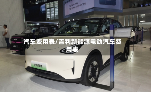 汽车费用表/吉利新能源电动汽车费用表