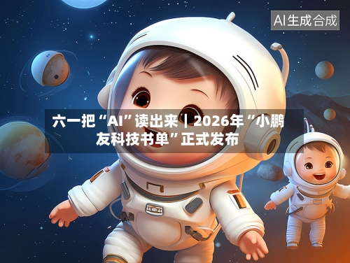 六一把“AI”读出来|2026年“小鹏友科技书单”正式发布