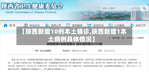 【陕西新增10例本土确诊,陕西新增1本土病例具体情况】-第2张图片