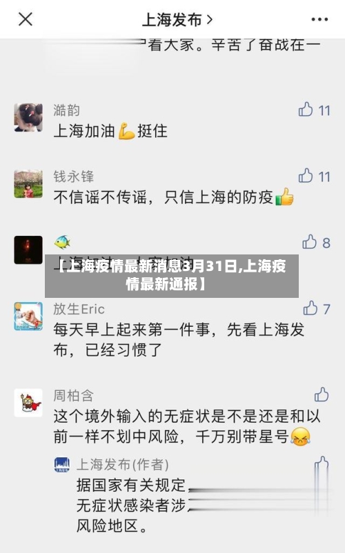 【上海疫情最新消息3月31日,上海疫情最新通报】-第3张图片